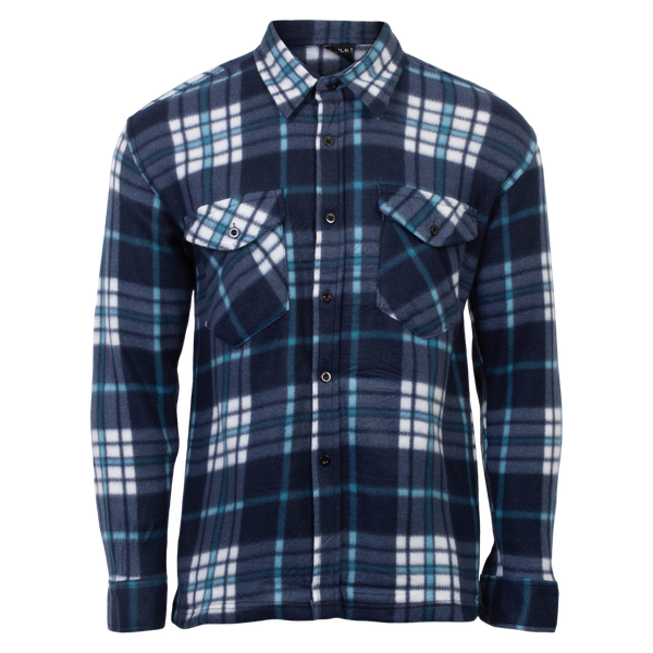 Etoile Herre Skjorte - Farve 14 Navy/Turkis