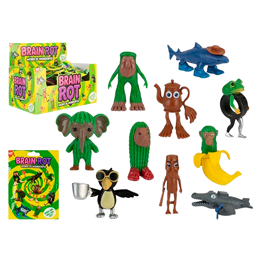 Brainrot Assorteret Børne Figur - ASS