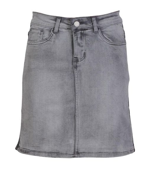 BS Jeans Dame Nederdel - Grå