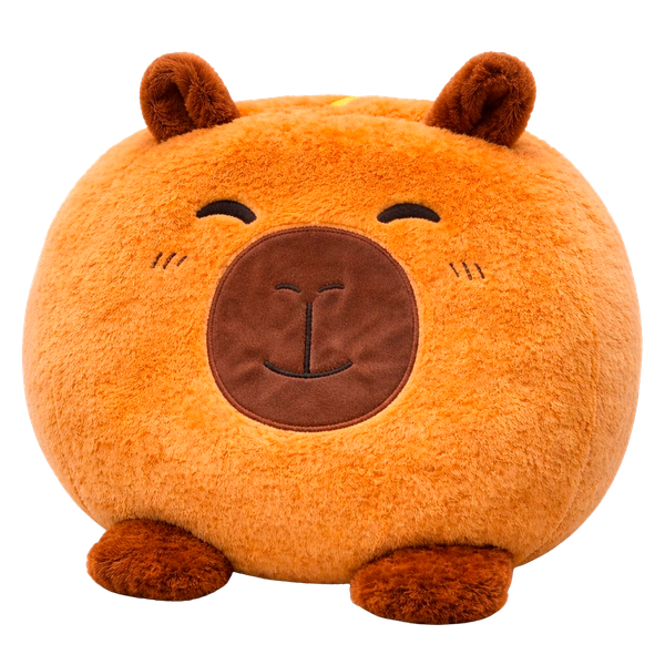 Capybara oppustelig bamse Børne Bamse - GUL