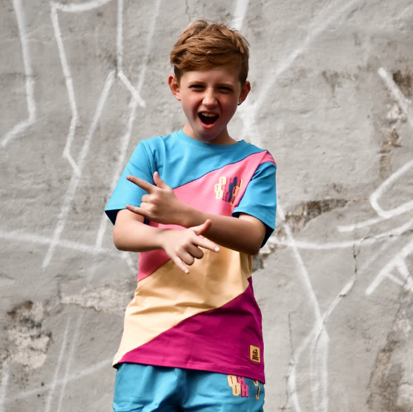 FirstGrade Morten Münster - Ohøj Twister Drenge T-shirt - Mix