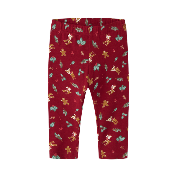 Guppy Jule Baby Leggings - Rhythmic Red