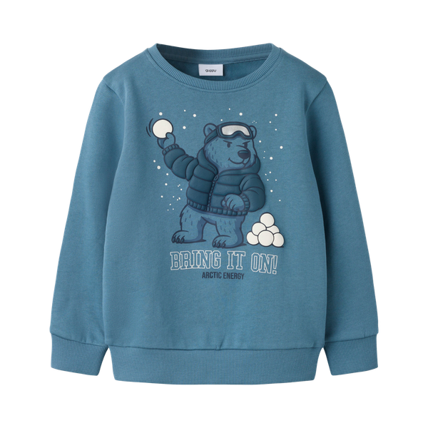 Guppy Rulas Drenge Sweatshirt - BLUEFIN