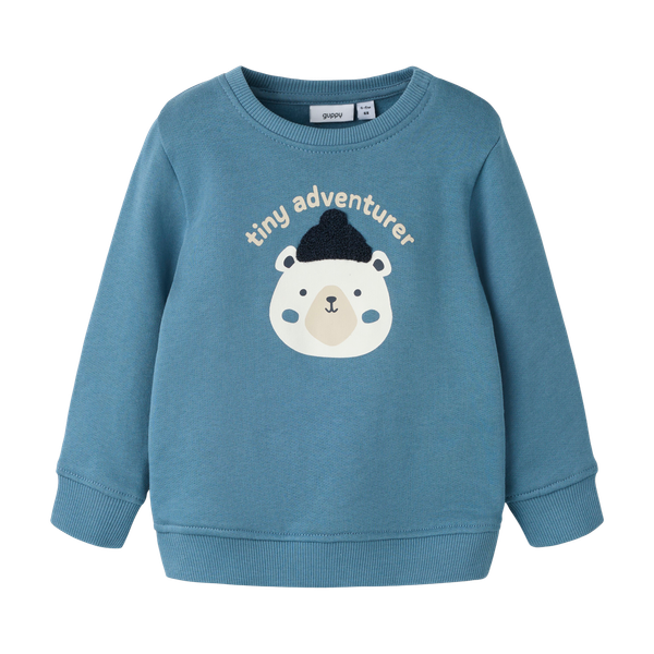 Guppy Rasmus Drenge Sweatshirt - BLUEFIN