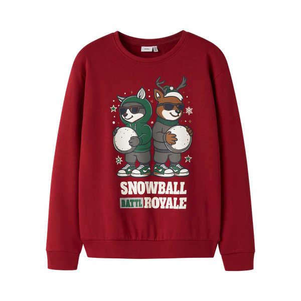Guppy Shay Børne Sweatshirt - RHYTHMIC RED