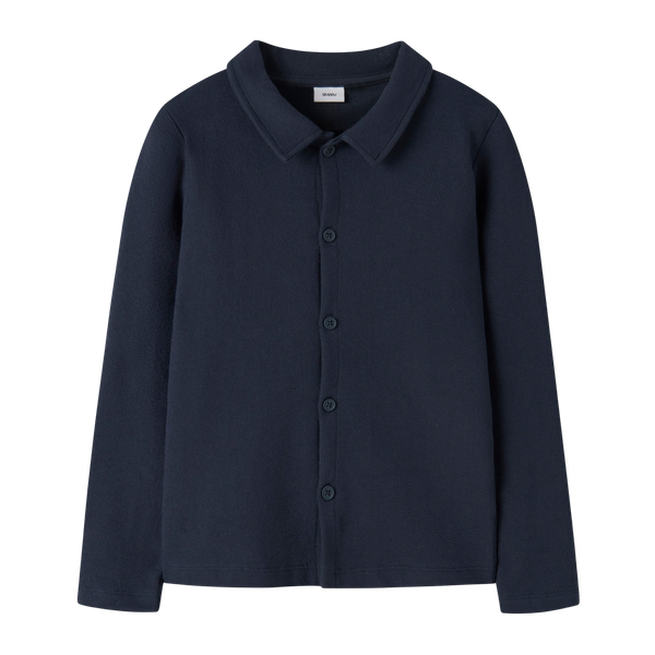 Guppy Rilet Drenge Skjorte - Navy Blazer