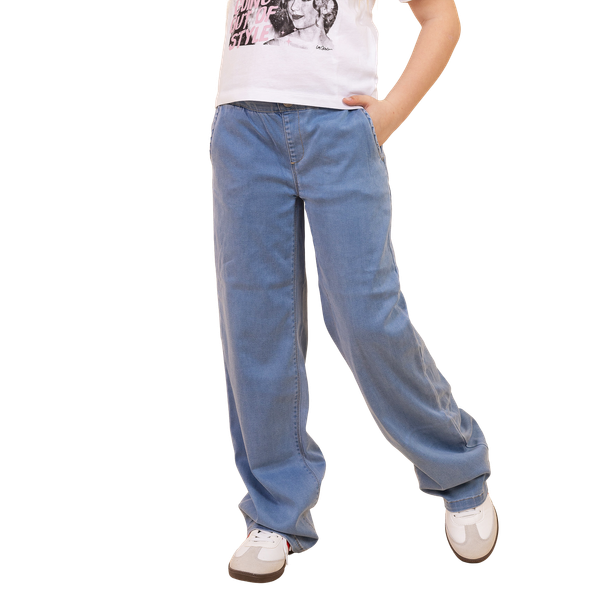 Guppy Salli Pige Jeans - Light Blue Denim