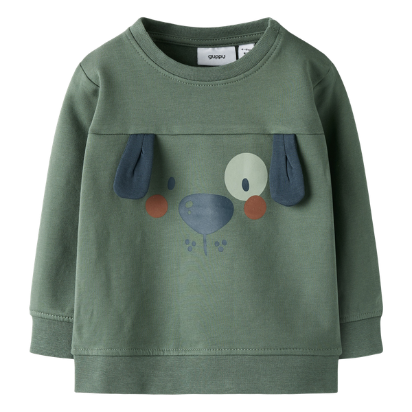 Guppy Otto Drenge Bluse - Duck Green