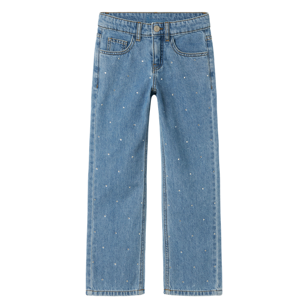 Guppy Rose Pige Jeans - Medium Blue Denim