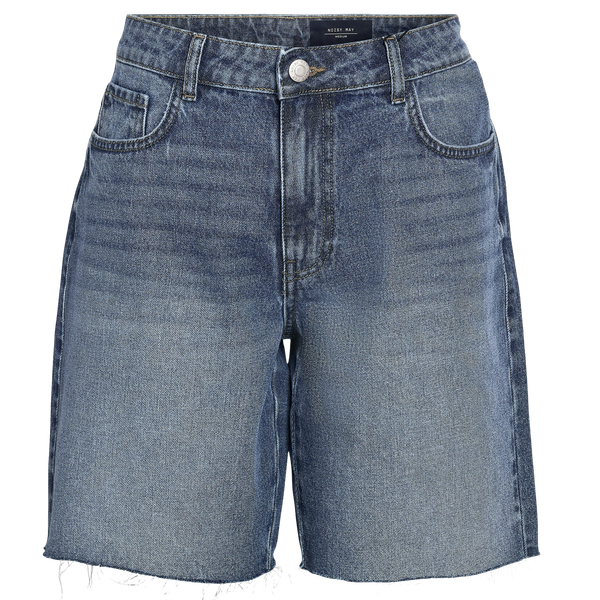 Noisy May Holla Dame Shorts - Medium Blue Denim