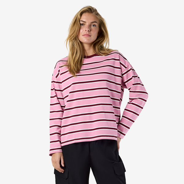 Noisy May Ember Dame Bluse - Begonia Pink