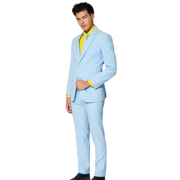 OppoSuits Herre Jakkesæt - Cool Blue