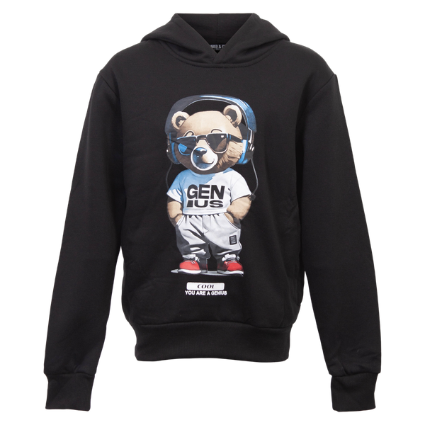 Squared & Cubed Børne Hættetrøje - Black