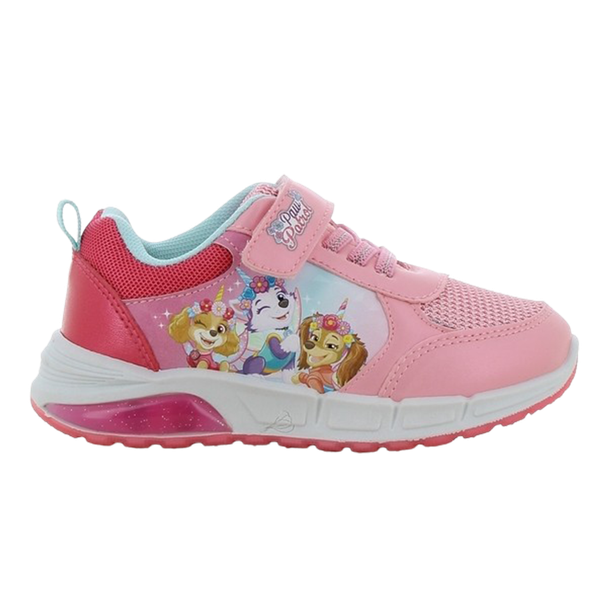 Paw Patrol Pige Sneakers m. blink - Pink/Fuchsia