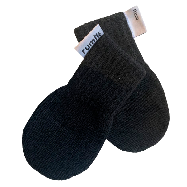 Rumlii Unisex Luffer i uldmix - Sort