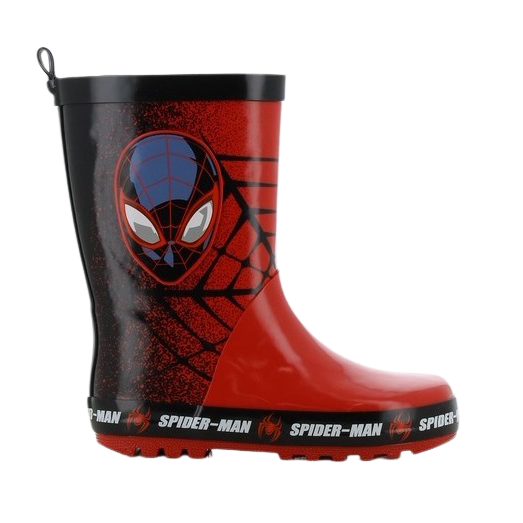 Børne Gummistøvler - Rød/Sort