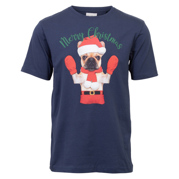 Marcus Zane Christmas Herre T-shirt - Blue Moon