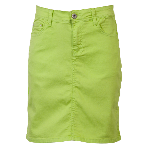 BS Jeans Dame Nederdel - Grøn