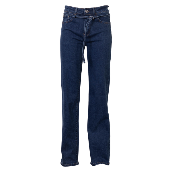 BS Jeans Asta Dame Jeans m. bælte - DENIM