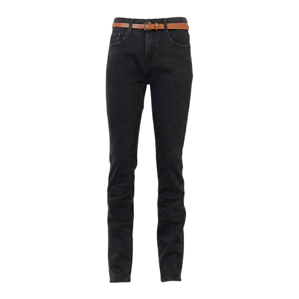 BS Jeans Clara Dame Jeans m. bælte - Black
