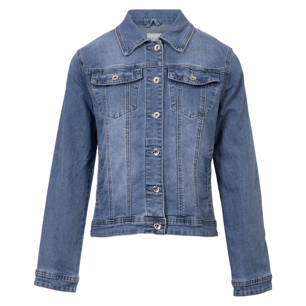 BS Jeans Dame Denimjakke m. stretch - DENIM