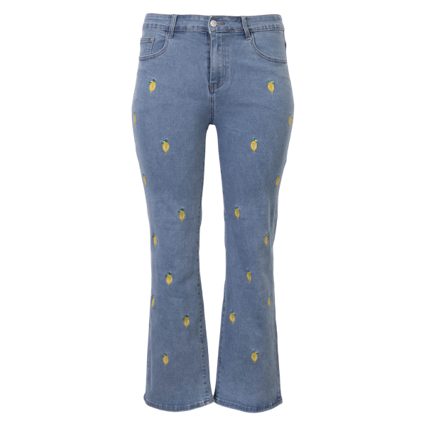 BS Jeans Olivia Dame Jeans m. stretch - DENIM