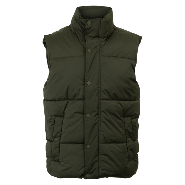Marcus Carlos Herre Vest - Olive Green