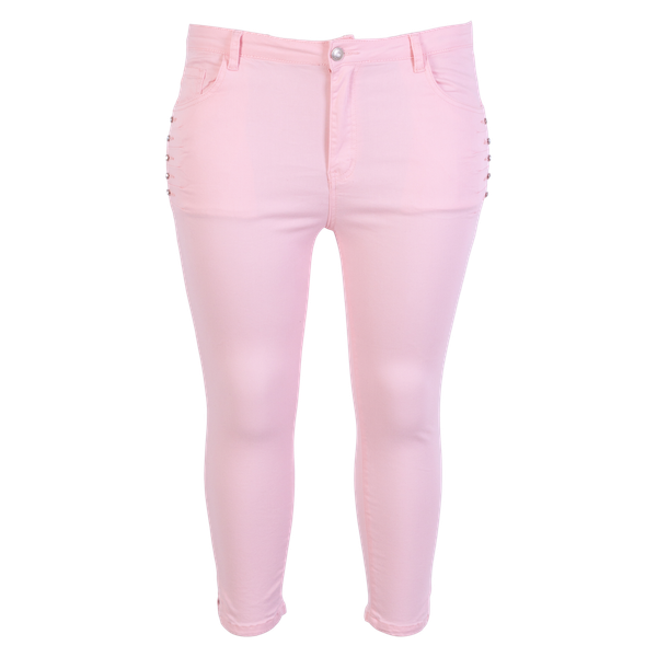 Cassiopeia Dame Jeans Plus Size - Rose