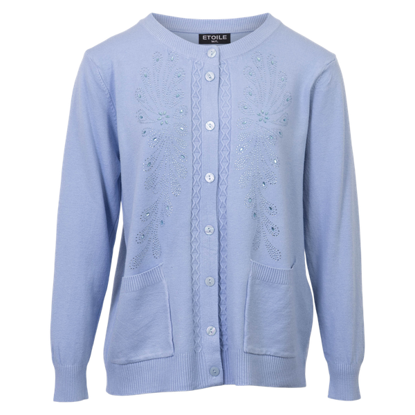 Etoile Dame Cardigan - BLÅ