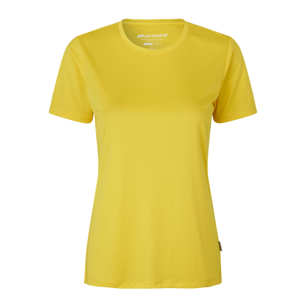 GEYSER by ID Dame Trænings t-shirt - Gul