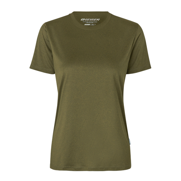 GEYSER by ID Dame Trænings t-shirt - Oliven