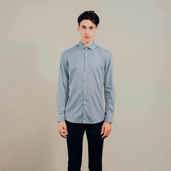 Gnious Curtis Herre Skjorte - Insignia blue