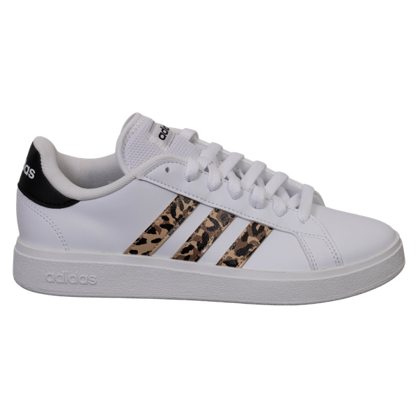 Adidas Grand Court Dame Sneakers - White/Leo