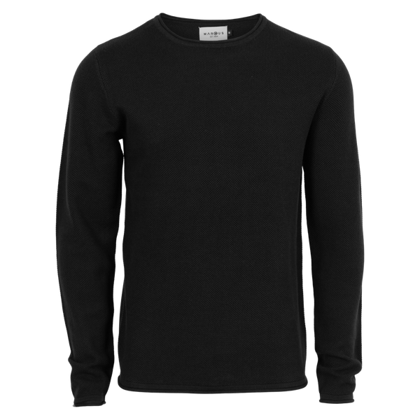 Marcus Langdon Herre Striktrøje - Black