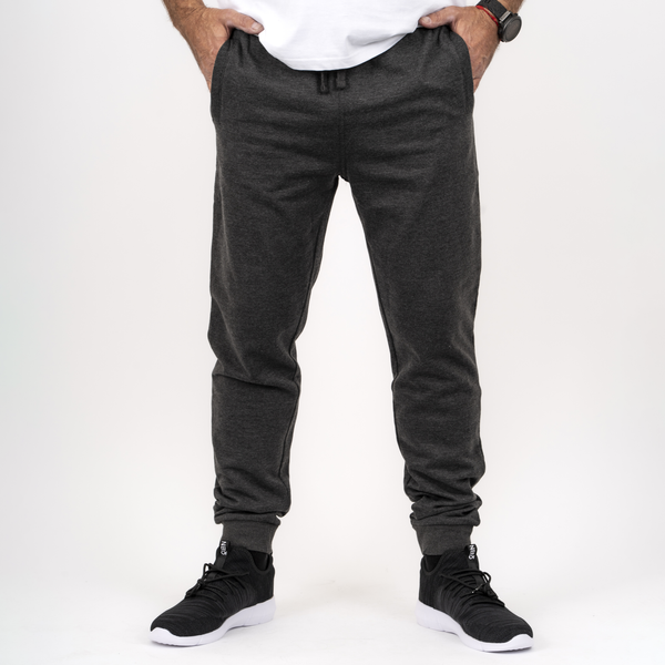 Loaded Nevada Herre Sweatpants - Dark Grey Melange