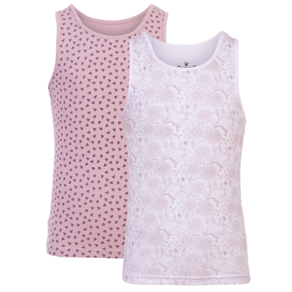 Queenz Uno Pige Undertrøje - Deauville Mauve AOP