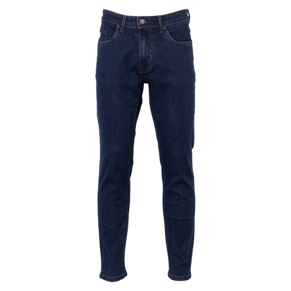 Marcus Sebb Herre Jeans m. stretch - Raw Dark Blue
