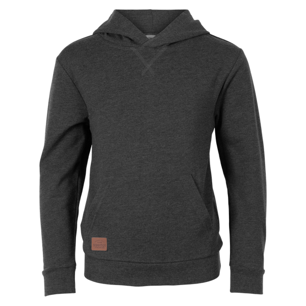 Steenholt Atlas Børne Hættetrøje - Dark Grey