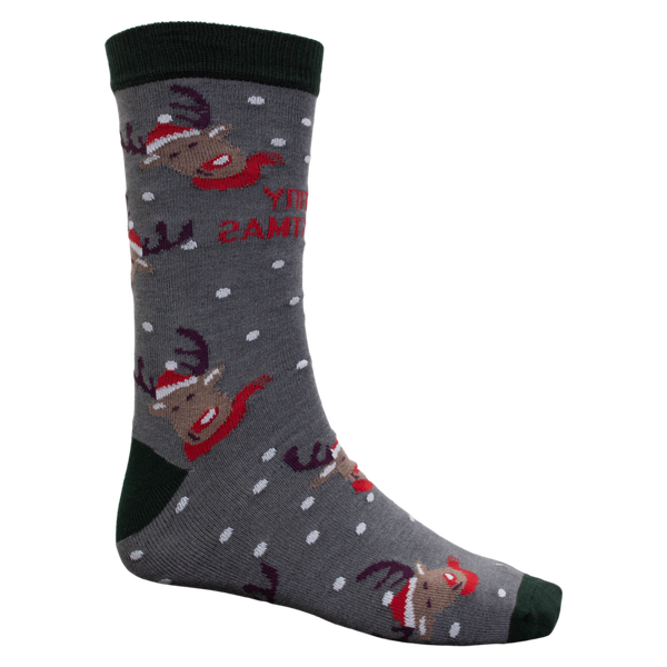 Marcus Herre Strømper - Lt.grey mix