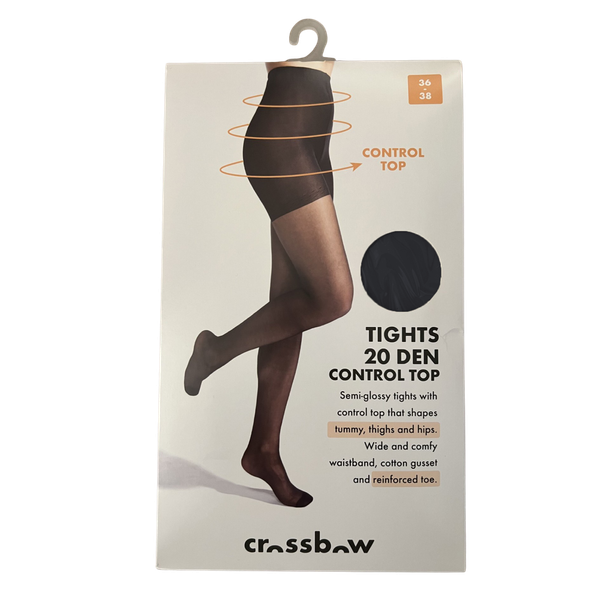 Crossbow Dame Strømpebukser - Black