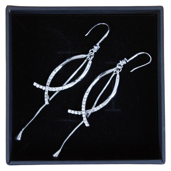 Vanting Dame Øreringe - 10 - Silver