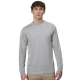 ID Pro Wear Herre Langærmet t-shirt - Grey Melange