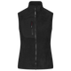 ID Bonded Dame Vest m. fleece - Sort