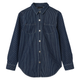 LMTD Børne Skjorte - Dark Blue Denim