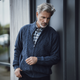 Vito Herre Cardigan - Dk.navy mix