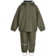 Mikk-line Børne Regnsæt - Dusty Olive