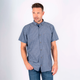 Pre End Julius Herre Kortærmet skjorte - Star Blue
