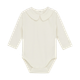 Fixoni Baby Body i økologisk bomuld - Eggnog
