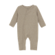Fixoni Baby Heldragt i økologisk bomuld - Mocha Meringue Melange