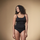 SUPPORT HERO SINGLET Dame Shapewear - Black